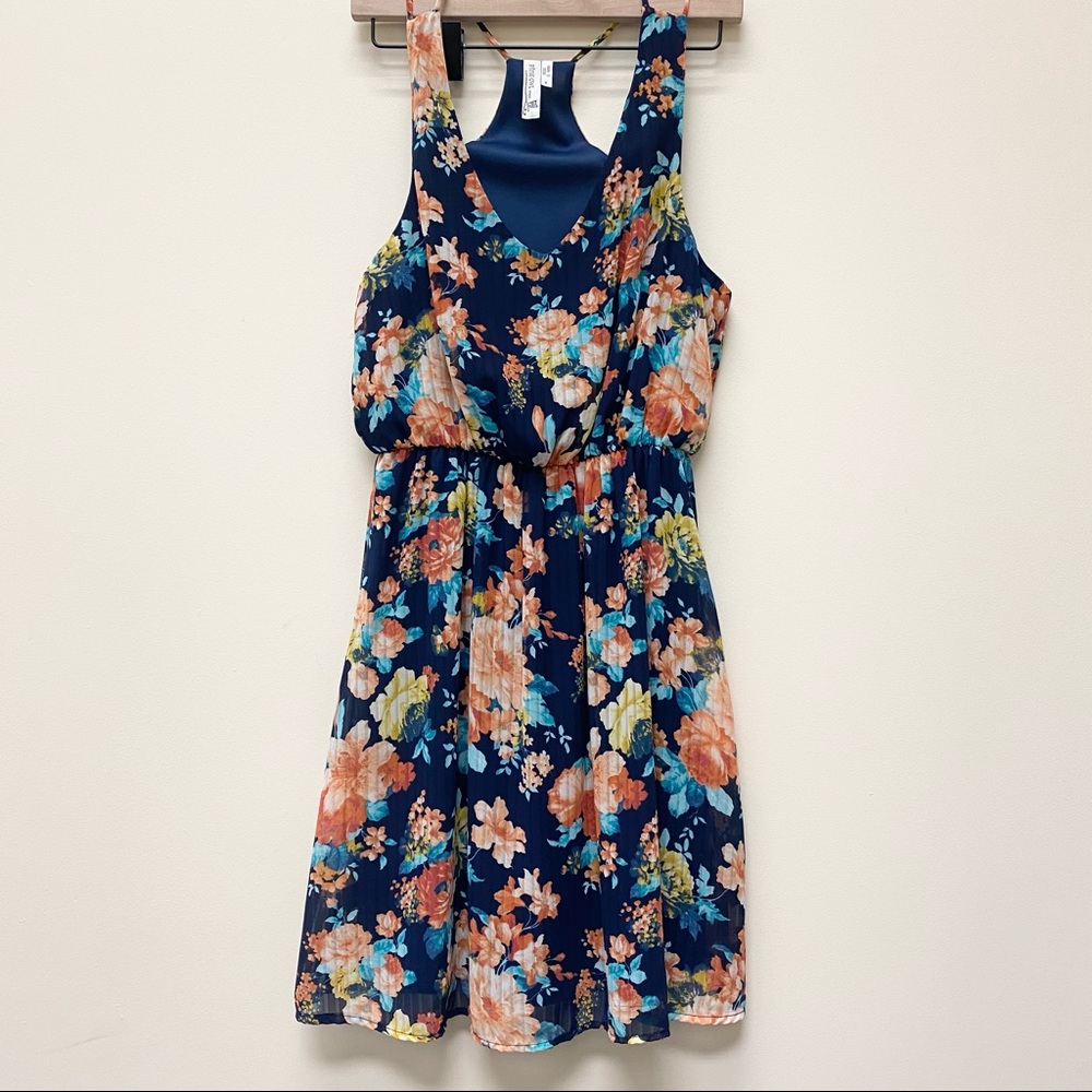 Pink Owl - Floral Sundress - Size Med